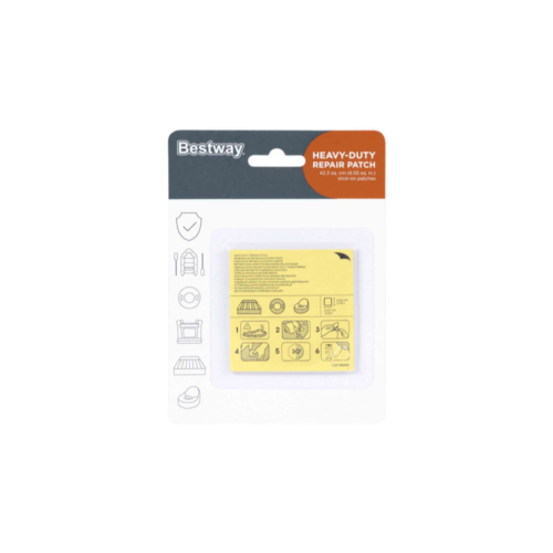 Bestway 62068 Ремонтный комплект 6.5х6.5см, самоклеящиеся заплатки, 10шт