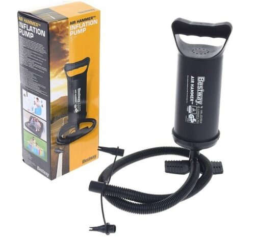 Bestway 62002 Насос ручной 30см, 0.85л/цикл, шланг с 3-мя насадками — изображение 3