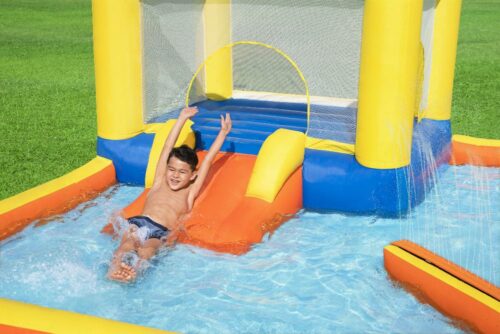 Bestway 53381 Водный игровой-центр 365х340х152см "Beach Bounce" с разбрыз. и горкой, 1128л, до 227кг, 3-8 лет — изображение 4