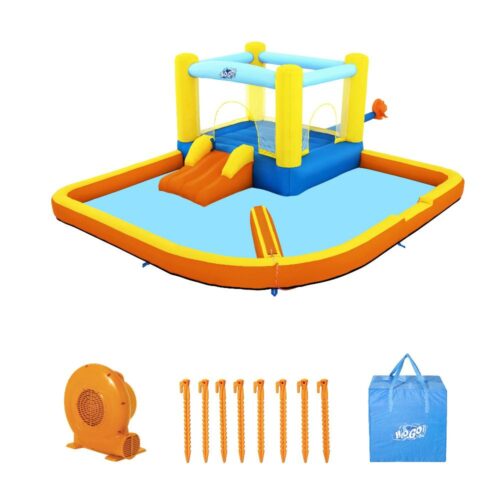 Bestway 53381 Водный игровой-центр 365х340х152см "Beach Bounce" с разбрыз. и горкой, 1128л, до 227кг, 3-8 лет — изображение 7