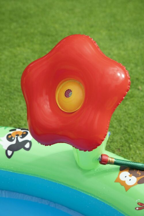 Bestway 53093 Игровой центр 295х199x130см "Лесные игры" с разбрызгивателем, горкой и игрушками, 325л, от 2 лет — изображение 7