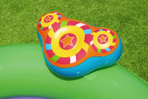Bestway 53117 Игровой центр 295х190х137см "Музыкальный" с разбрызгивателем, горкой и шариками, 349л, от 2 лет — изображение 6