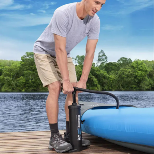 Bestway 62030 Насос ручной 48см, 3.5л/цикл, шланг с 3-мя насадками — изображение 6
