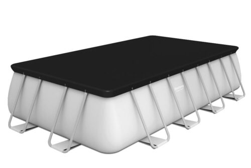 Bestway 56671 Каркасный бассейн Power Steel 488х244х122см, 11532л, песч.фил.-нас. 3028л/ч, лестн., тент, попл.-доз — изображение 4