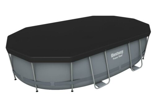 Bestway 56448 Каркасный бассейн Power Steel 488х305х107см, 10949л, фил.-насос 3028л/ч, лестница, тент, попл.-доз. — изображение 6