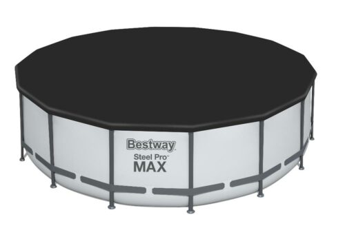 Bestway 5612Z Каркасный бассейн Steel Pro Max 488х122см, 19480л, фил.-насос 5678л/ч, лестница, тент — изображение 3
