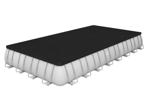 Bestway 56623 Каркасный бассейн Power Steel 956х488х132см, 52231л, песч.фил.-нас. 8327л/ч, лестн., тент, попл.-доз — изображение 3