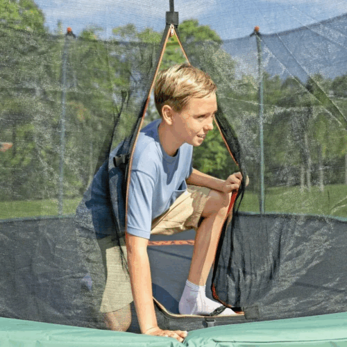 Bestway 59105 Батут с защитной сеткой 427х286см "Xtreme Air Trampoline", лестница, до 113кг, от 6 лет — изображение 4