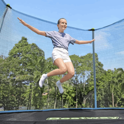 Bestway 59104 Батут с защитной сеткой 366х278см "Xtreme Air Trampoline", лестница, до 100кг, от 6 лет — изображение 3