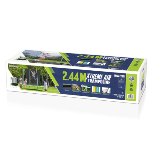 Bestway 59102 Батут с защитной сеткой 244х220см "Xtreme Air Trampoline" до 80кг, от 6 лет — изображение 30