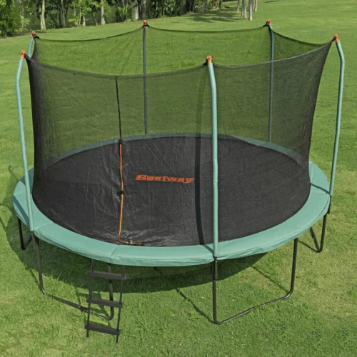 Bestway 59105 Батут с защитной сеткой 427х286см "Xtreme Air Trampoline", лестница, до 113кг, от 6 лет — изображение 3