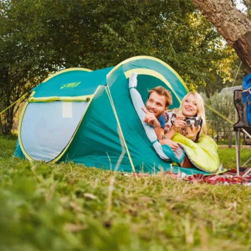Bestway 68086 Палатка 2-местная 235x145х100см "Coolmount 2" 1 слой, 190Т polyester PU, 2000мм, 120гр/м2 PE — изображение 5