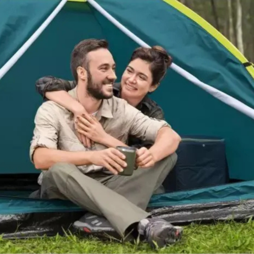 Bestway 68143 Палатка 4-местная "Wander Dome 4 Tent" 240x200x135см, полиэстер 190Т, 600мм, 110гр/м2 PE — изображение 4