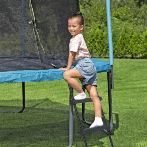 Bestway 59104 Батут с защитной сеткой 366х278см "Xtreme Air Trampoline", лестница, до 100кг, от 6 лет — изображение 8